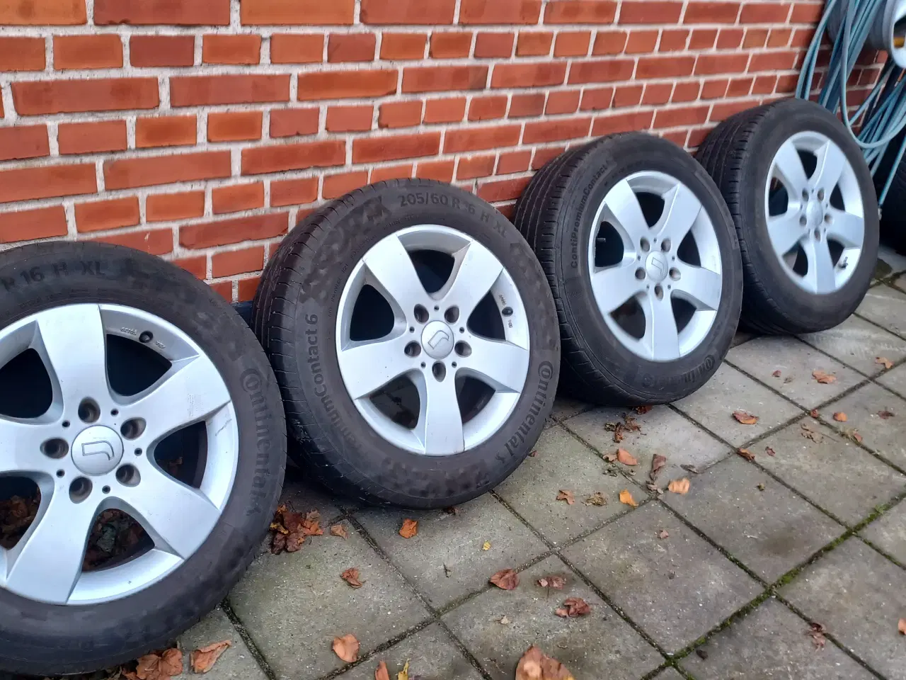 Billede 6 - VW alufælge med sommerdæk.