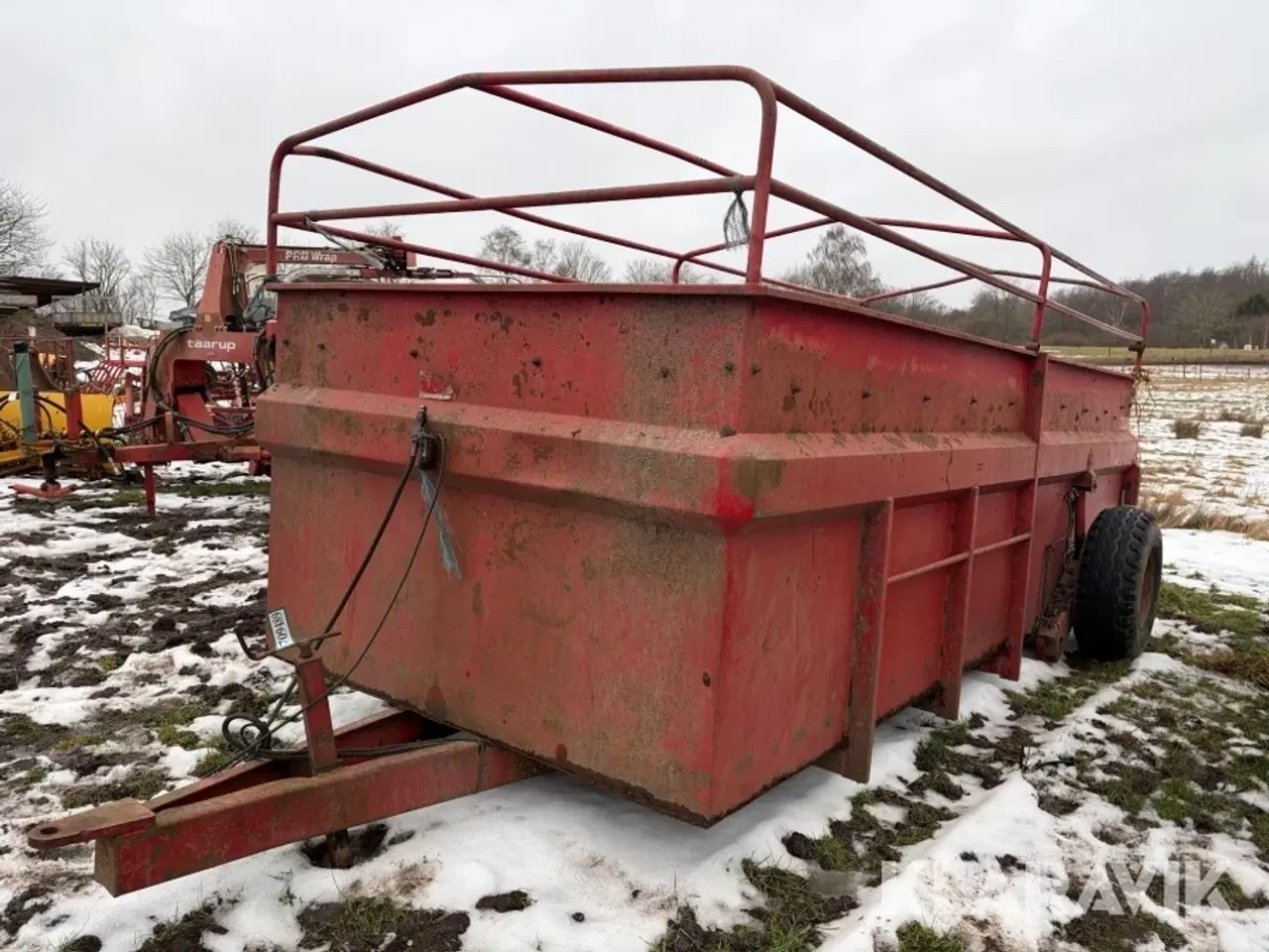 Billede 1 - Hydraulisk Kreaturvogn med hæve/sænk