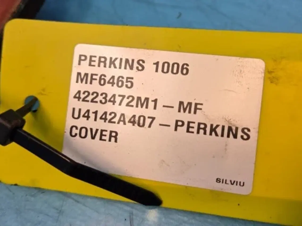 Billede 2 - Perkins 1006 Dæksel 4223472M1