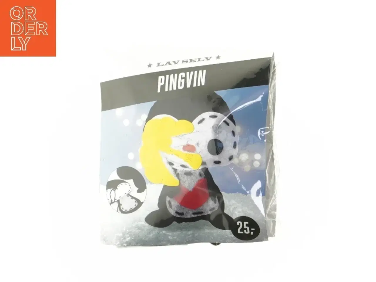 Billede 1 - Lav selv pingvin sæt (str. 13x12 cm)