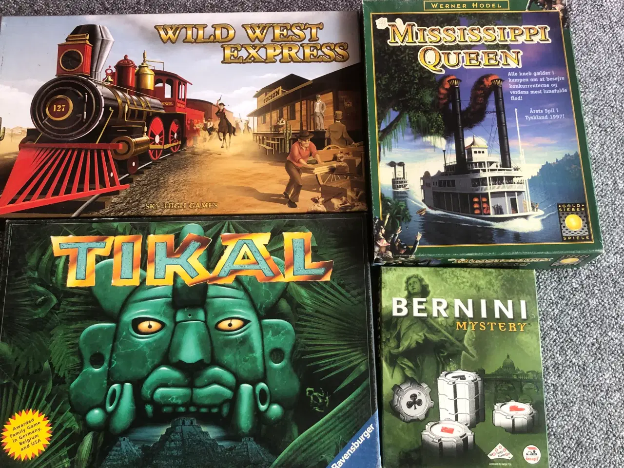 Billede 1 - 4 brætspil næsten ny