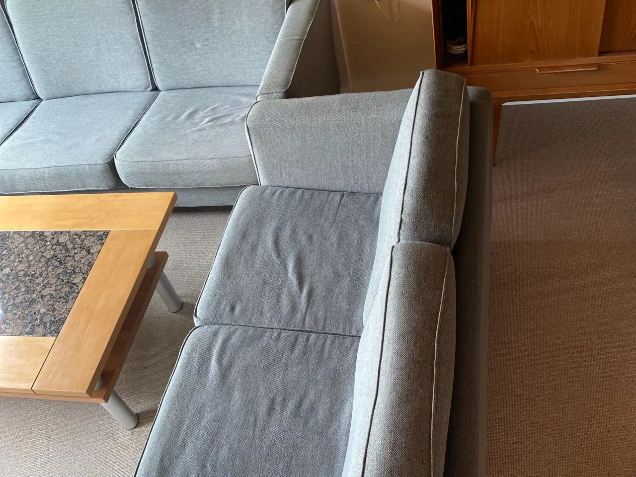 Billede 3 - Flot 2+3 Sofa med sofabord 