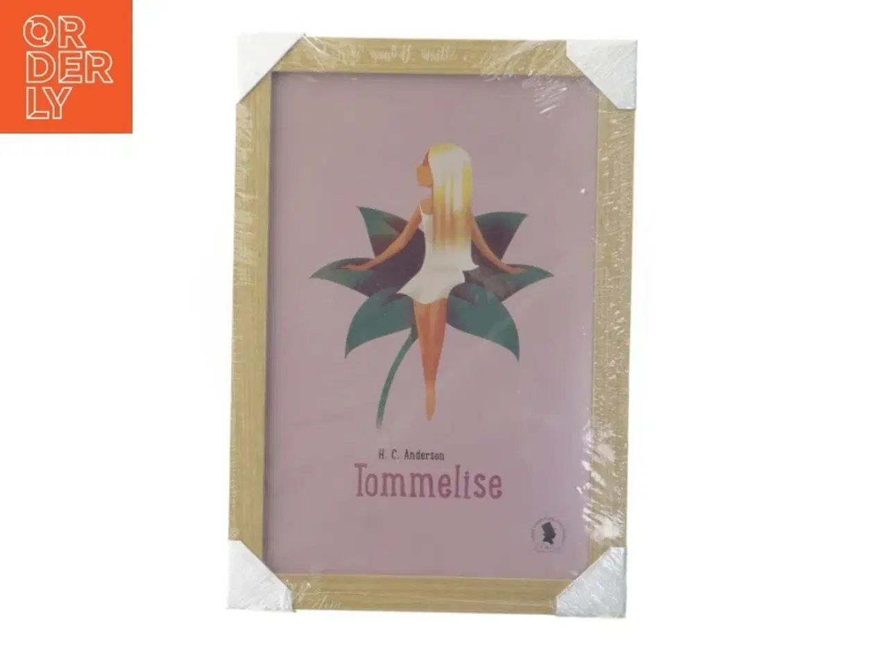 Billede 1 - Tommelise plakat i ramme (str. 20x30 cm)