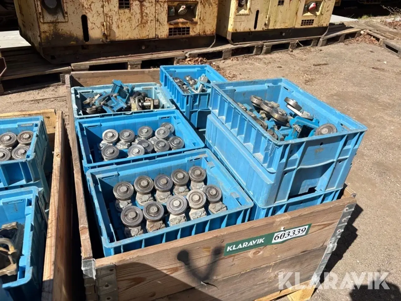 Billede 2 - Skinnerulle 110styk Pandrol
