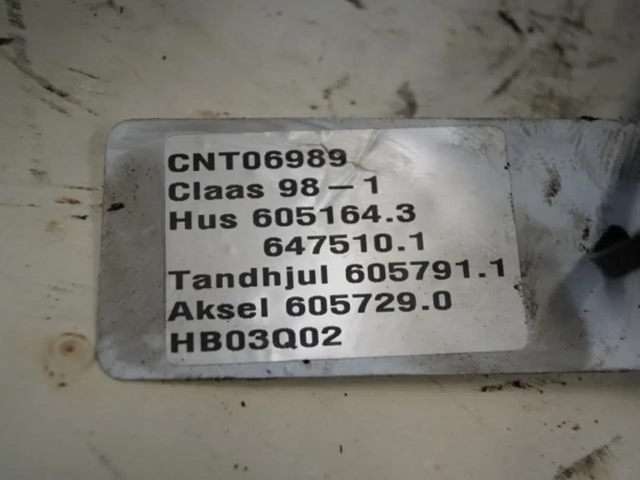 Billede 13 - Claas Dominator 98 Vinkelgear 605164.3