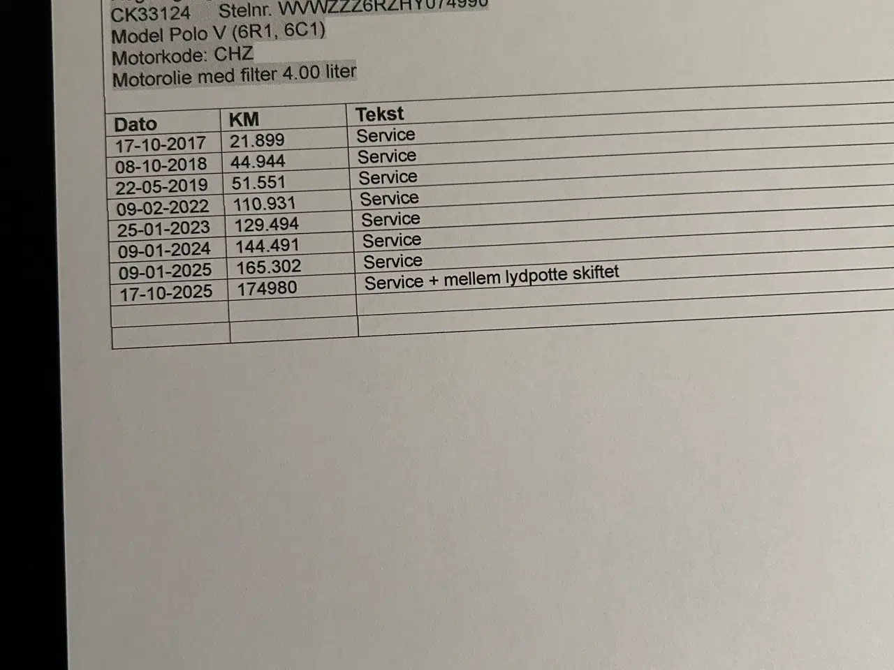 Billede 10 - VW Polo 1.0 TSI Bluemotion 95 Benzin