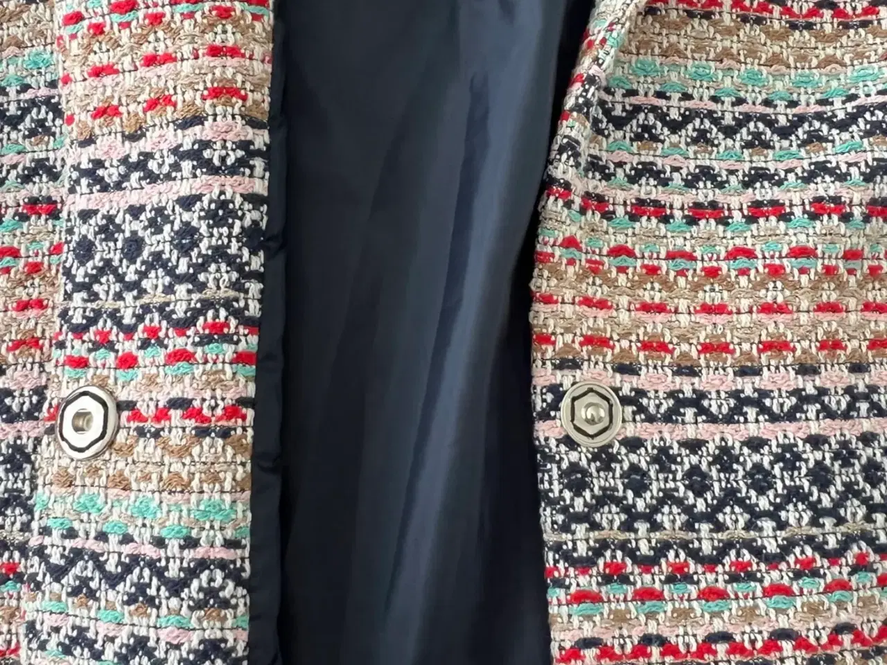 Billede 2 - Multifarvet frakke/jakke fra Esprit.