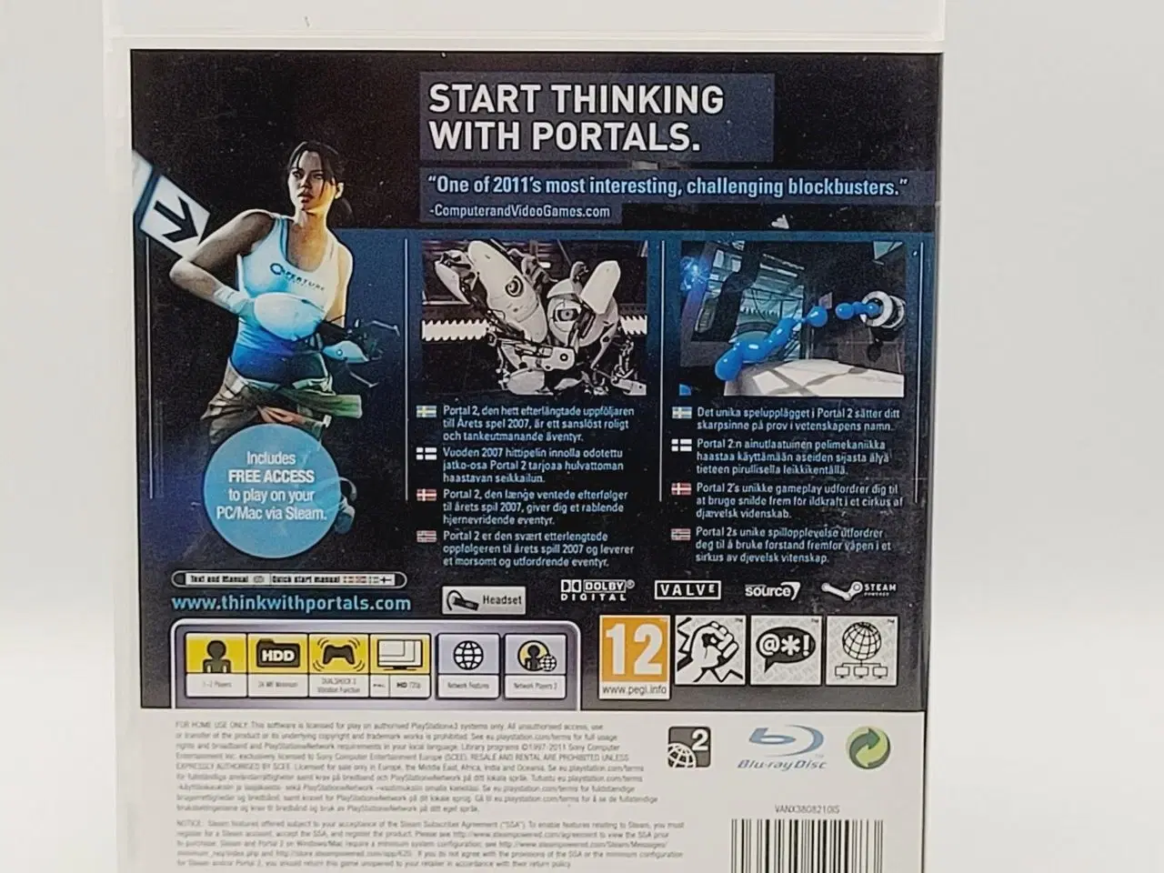 Billede 2 - ⭐️· PS3: Portal 2