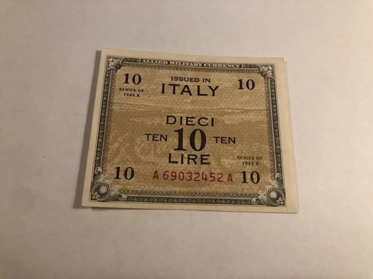 Billede 1 - 10 lire italy 1943A