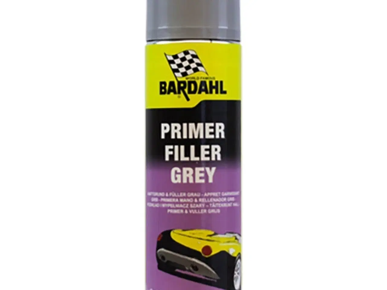 Billede 1 - Bardahl Primer Og Filler Grå Spray 500 Ml.