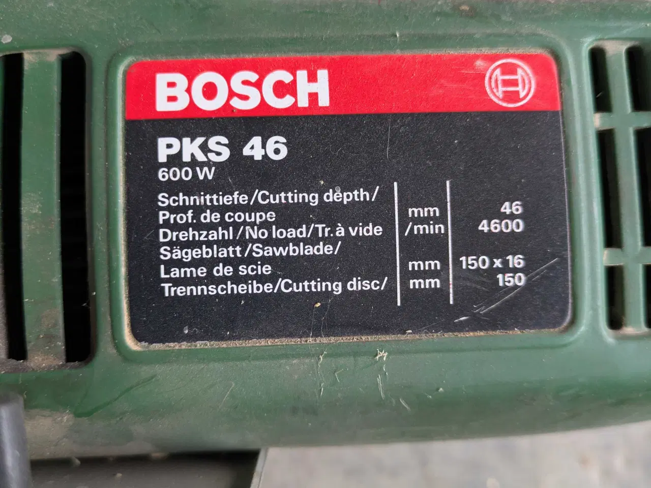 Billede 2 - Bosch rundsav m ledning 