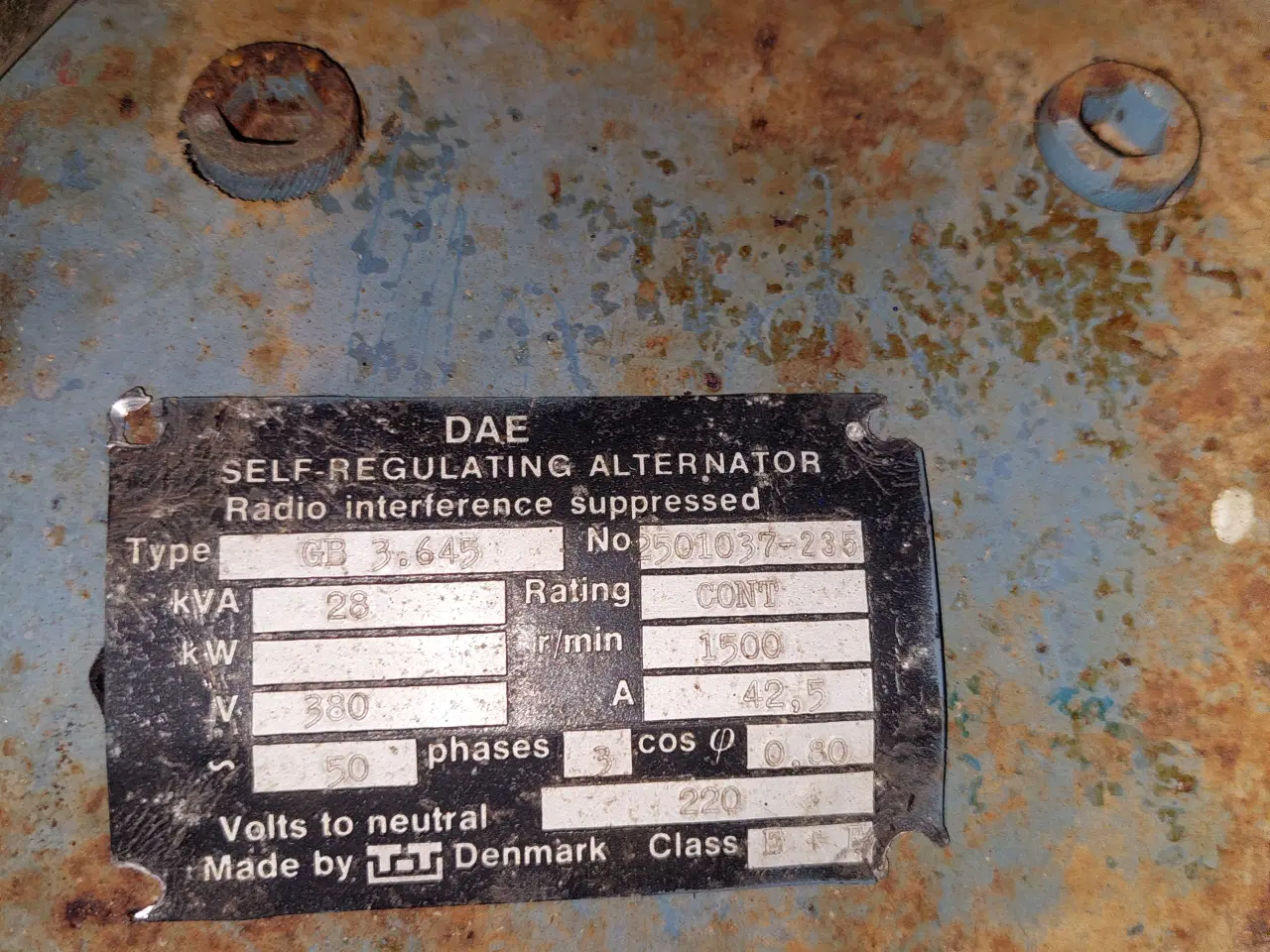 Billede 5 - Generator