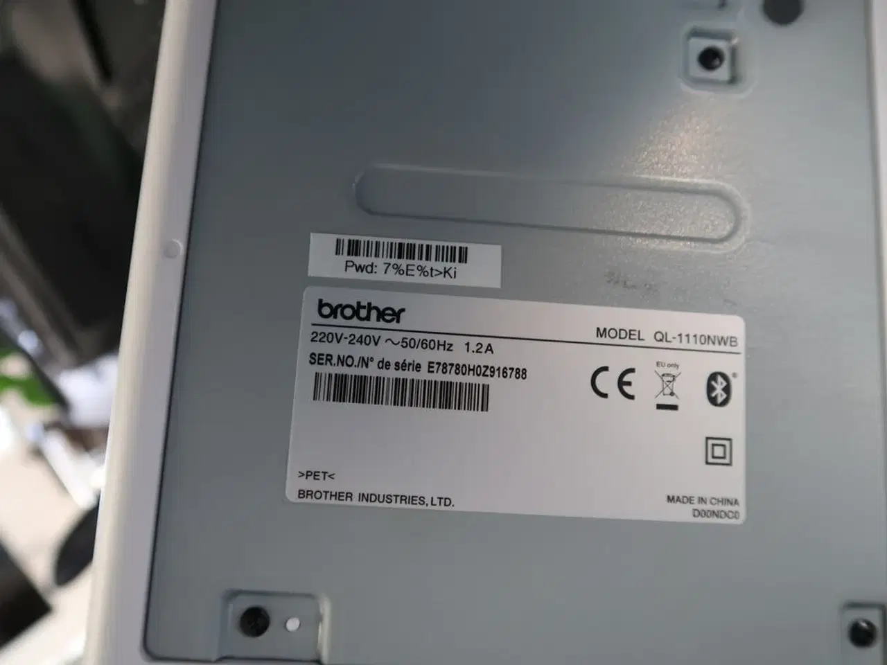 Billede 2 - Labelprinter BROTHER Model: QL-1110NWB