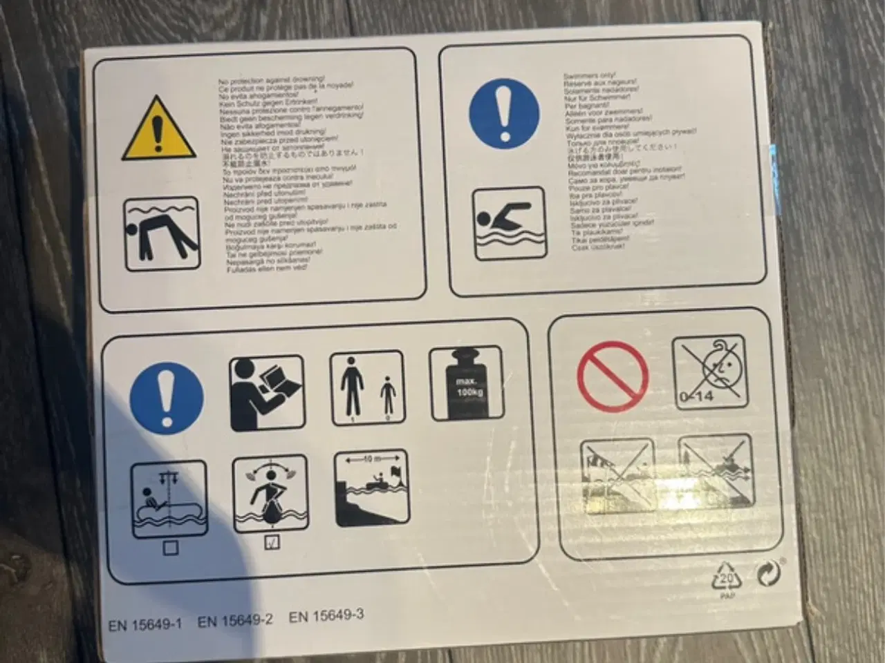 Billede 2 - Intex pinapple bade madras 