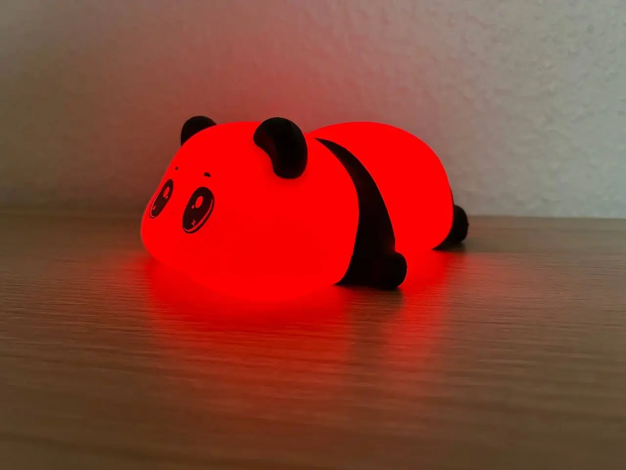 Billede 3 - Sød Panda Natlampe – LED med farveskift!