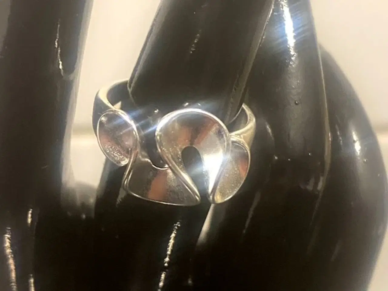 Billede 1 - * Sterlingsølv; Smukkeste lotus-fingerring