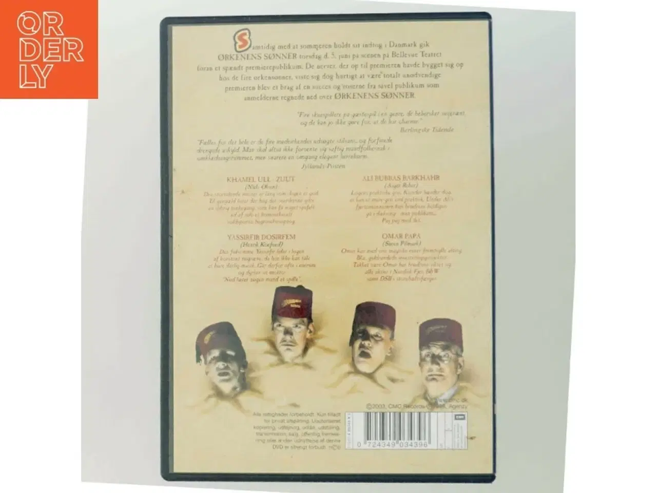 Billede 3 - Ørkenens sønner, gå aldrig tilbage til en fuser