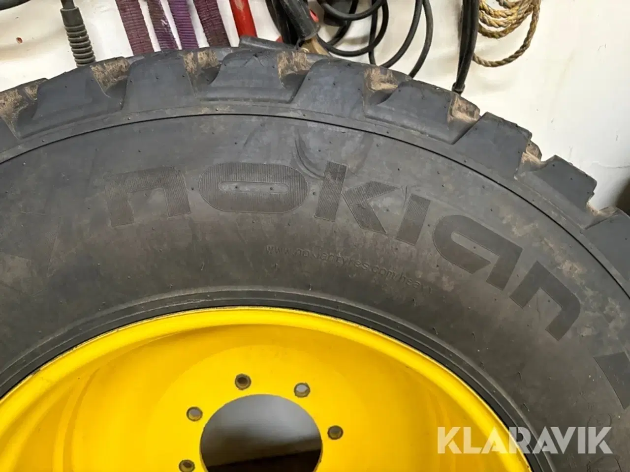 Billede 6 - Forhjul + fælge Nokian Hakkapeliitta TRI 2 styk