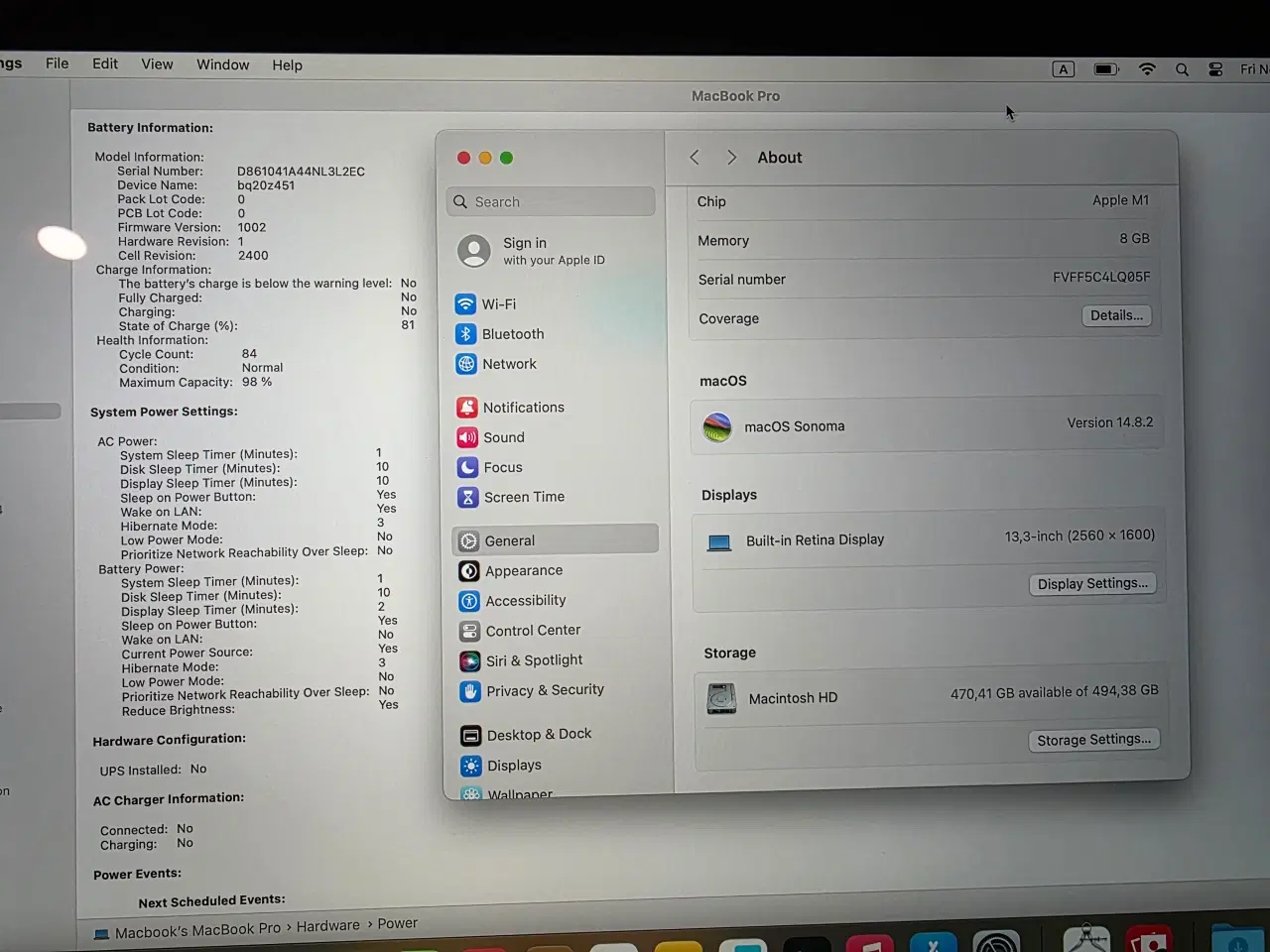 Billede 4 - MacBook Pro M1 (2020) 8gb 500SSD