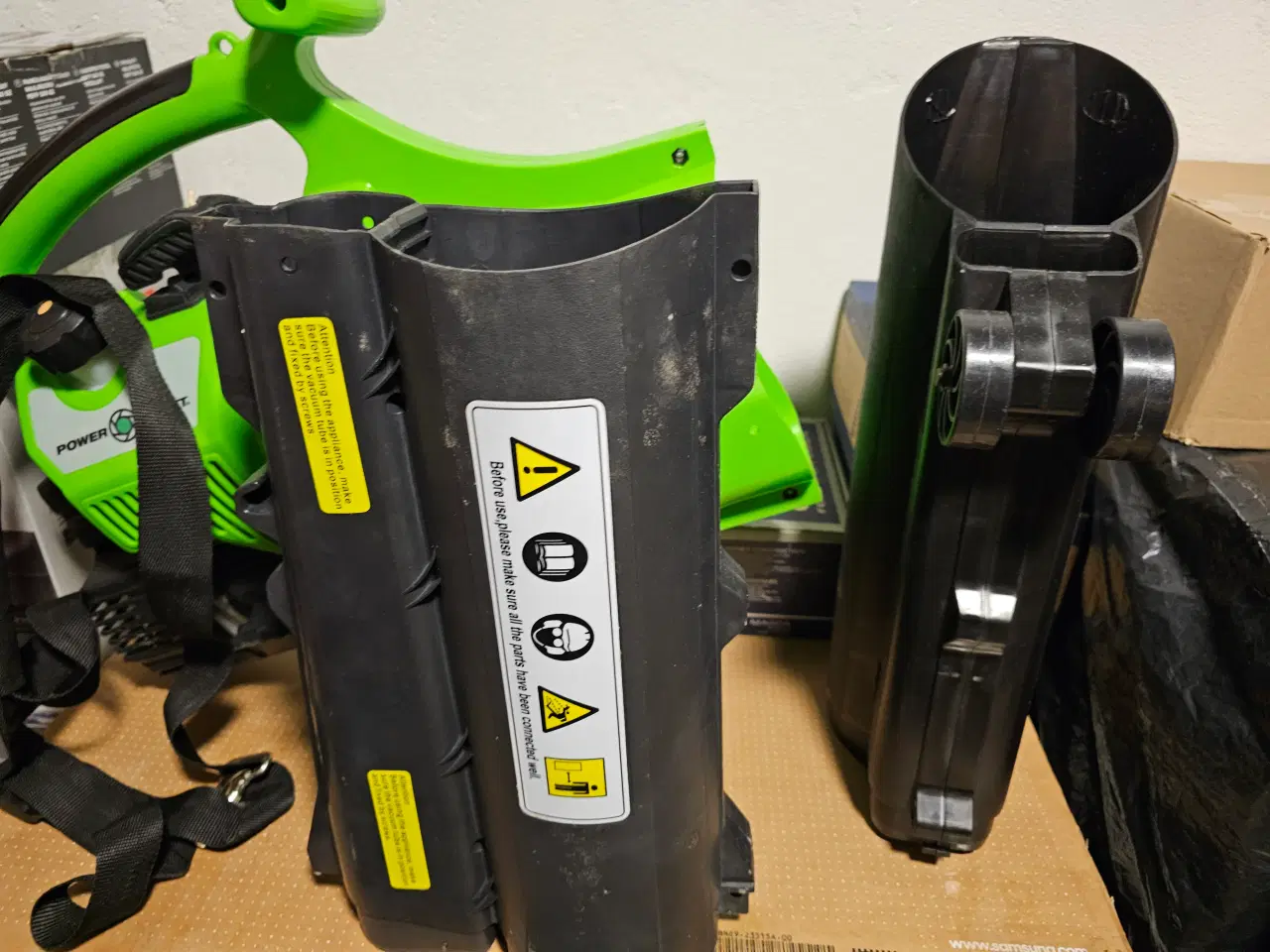 Billede 4 - BENZINDREVET LØVSUGER