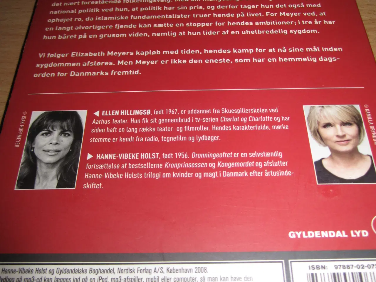 Billede 3 - DRONNINGE OFRET. LYDBOG.