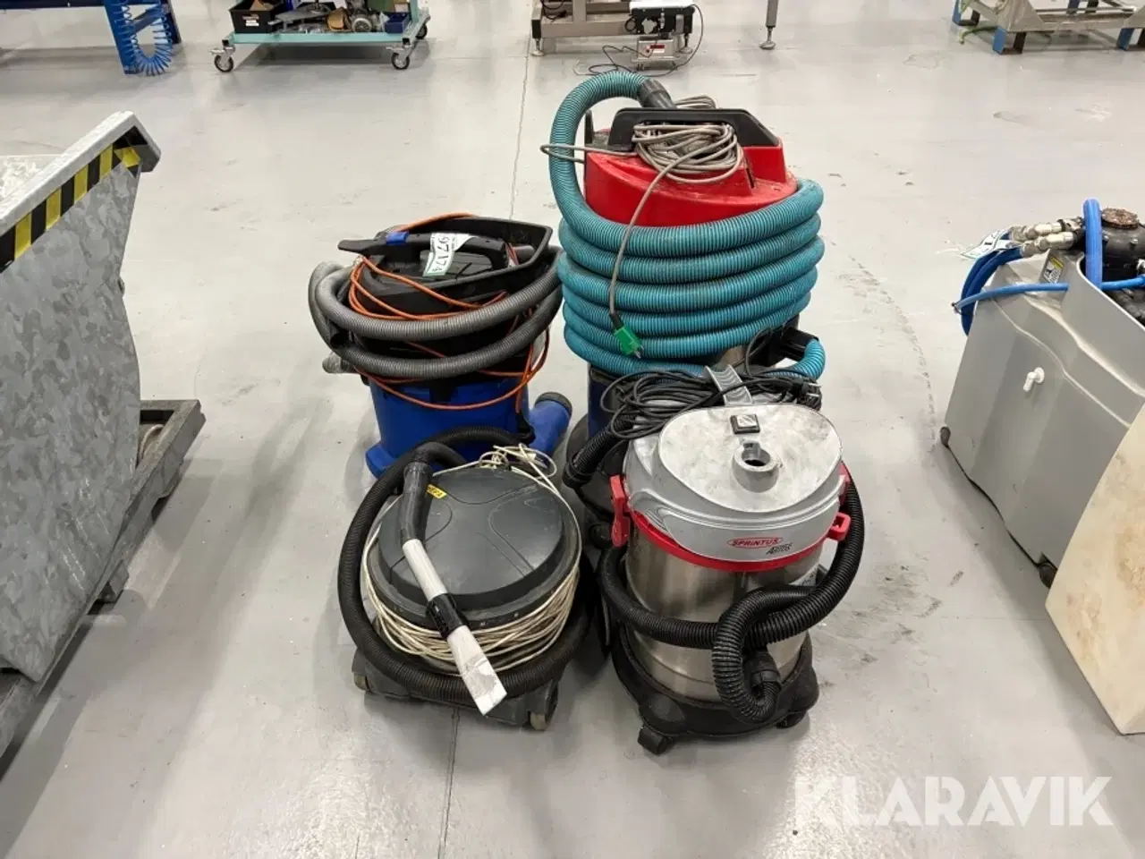 Billede 3 - Lot med industri støvsugere Nilfisk mm - 4 enheder