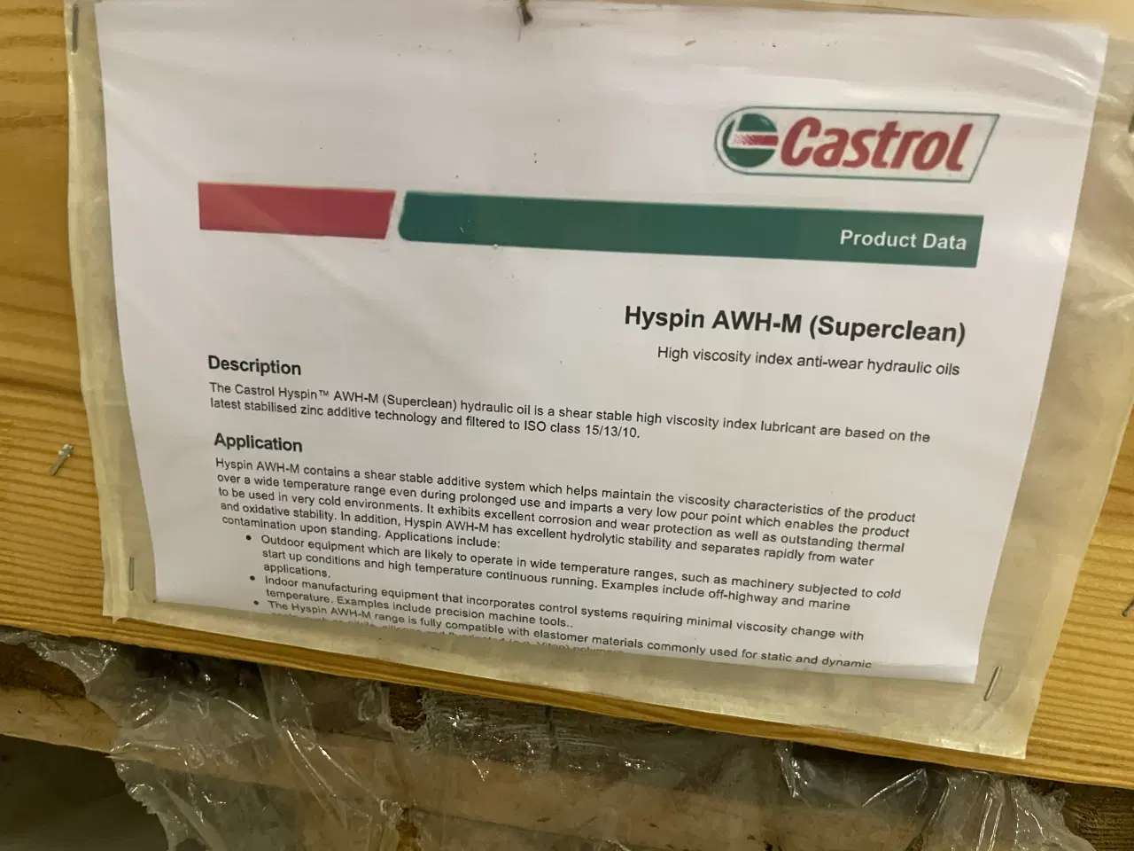 Billede 4 - Hydraulik olie VG32 - Castrol