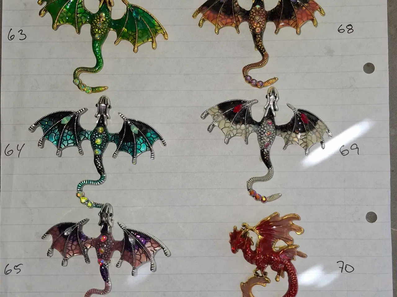 Billede 7 - Brocher med rhinsten