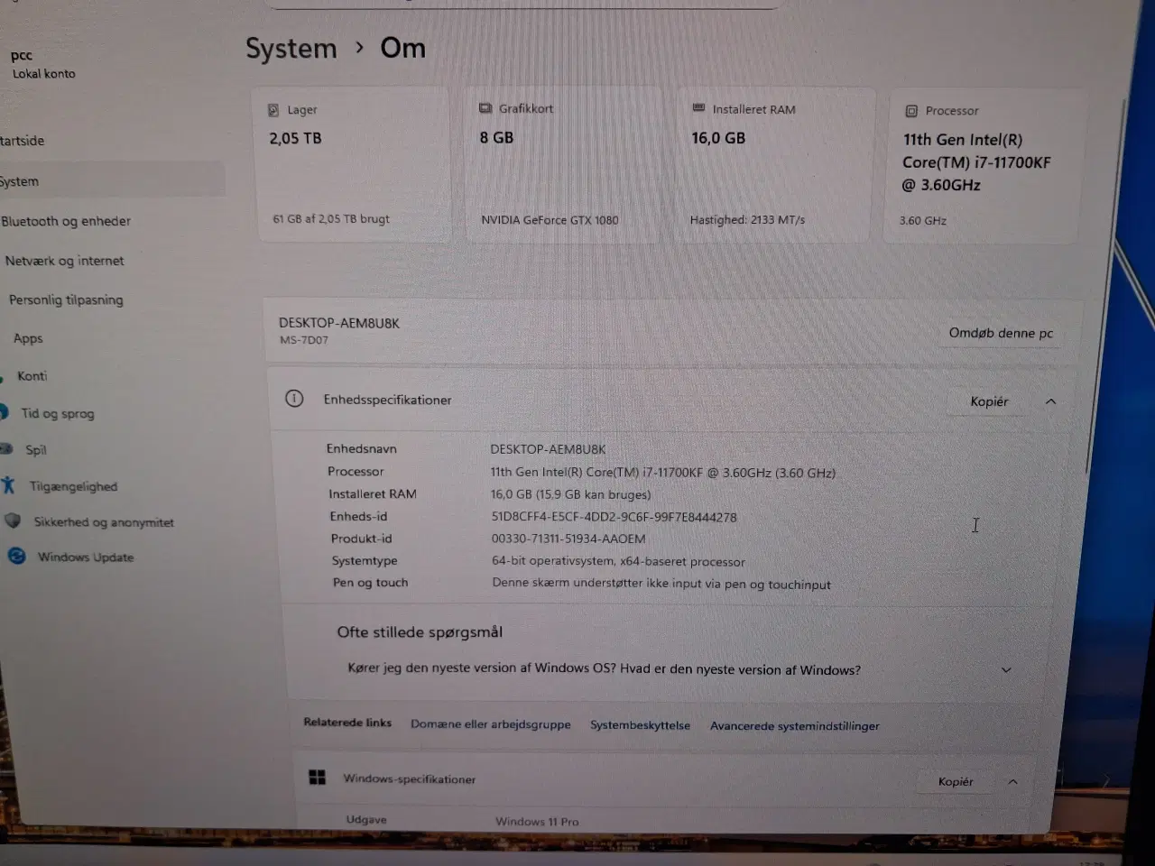 Billede 7 - Gaming computer + Tilbehør