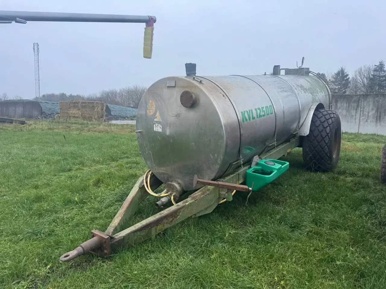 Billede 3 - Vandvogn rustfri med 6 drikkekopper monteret 