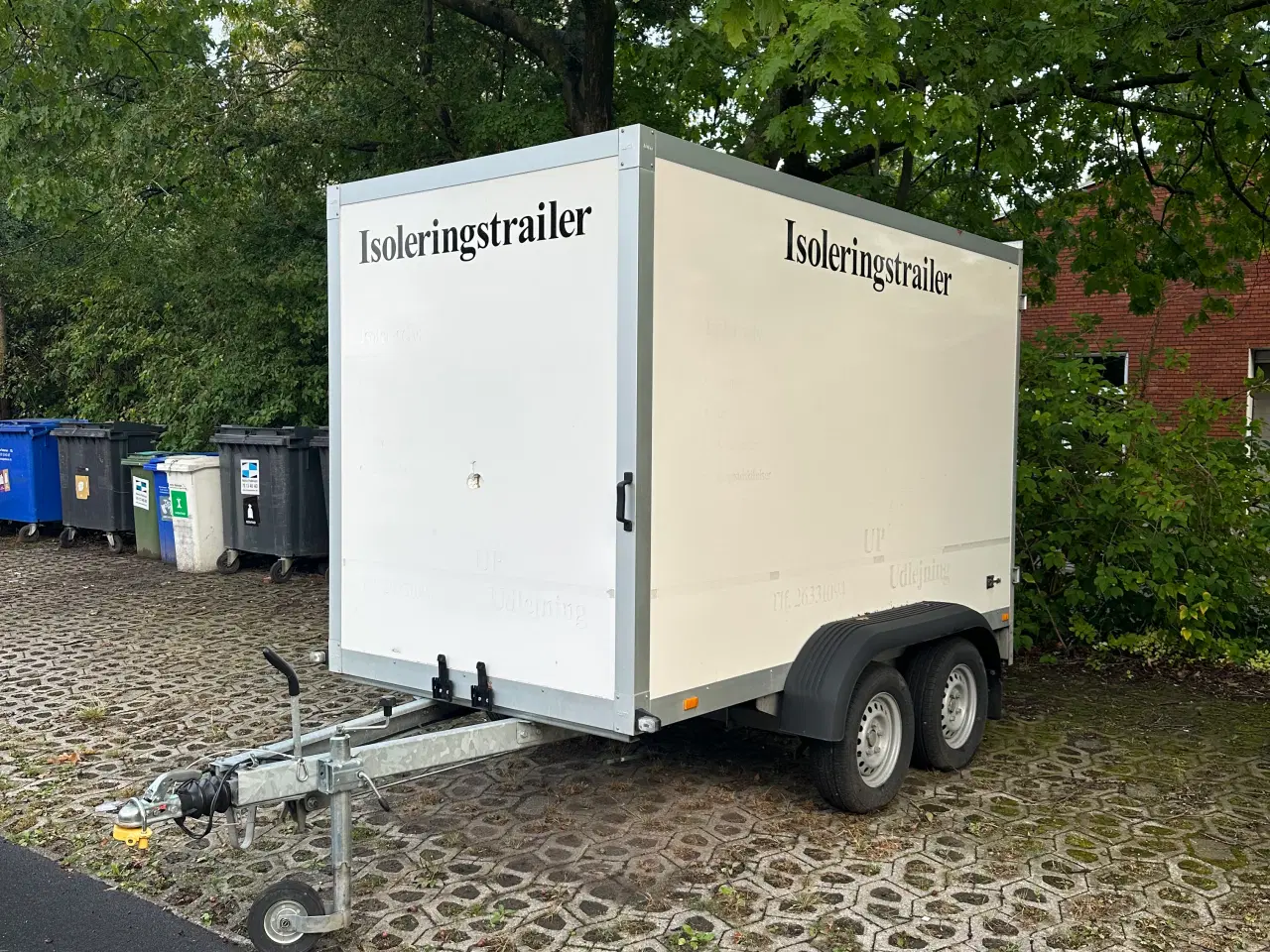 Billede 1 - Isoleringsanlæg på trailer – VM Meyer AX25 + ISOPR