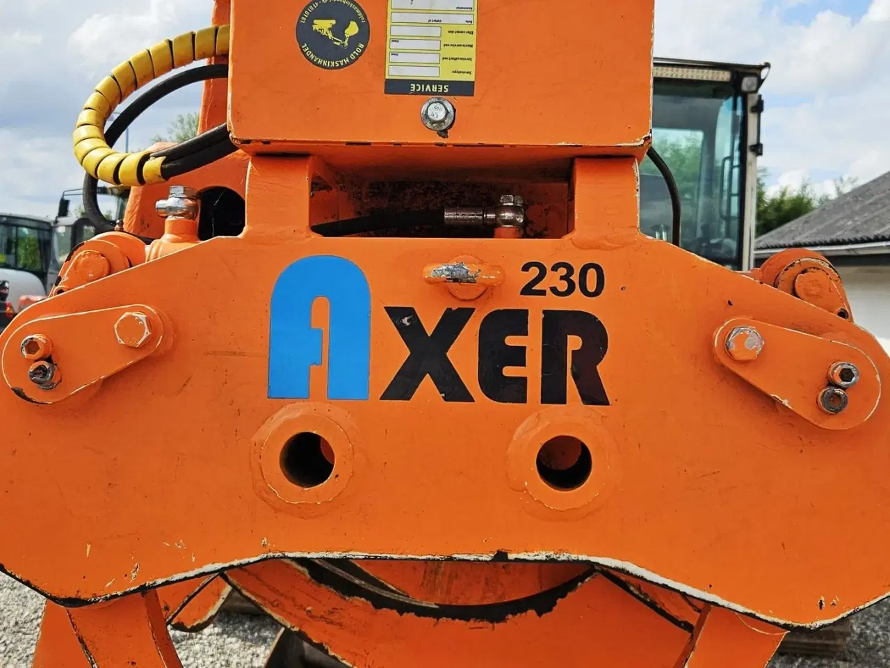 Billede 11 - Terex TC125 / HR42  / brede bånd / tilt / fældehoved mv.