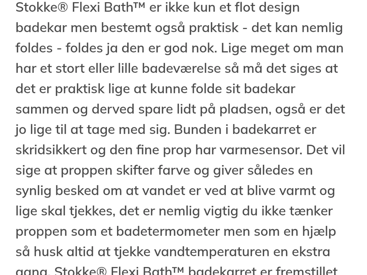 Billede 3 - Stokke Flexi bad og Flexi bade stativ