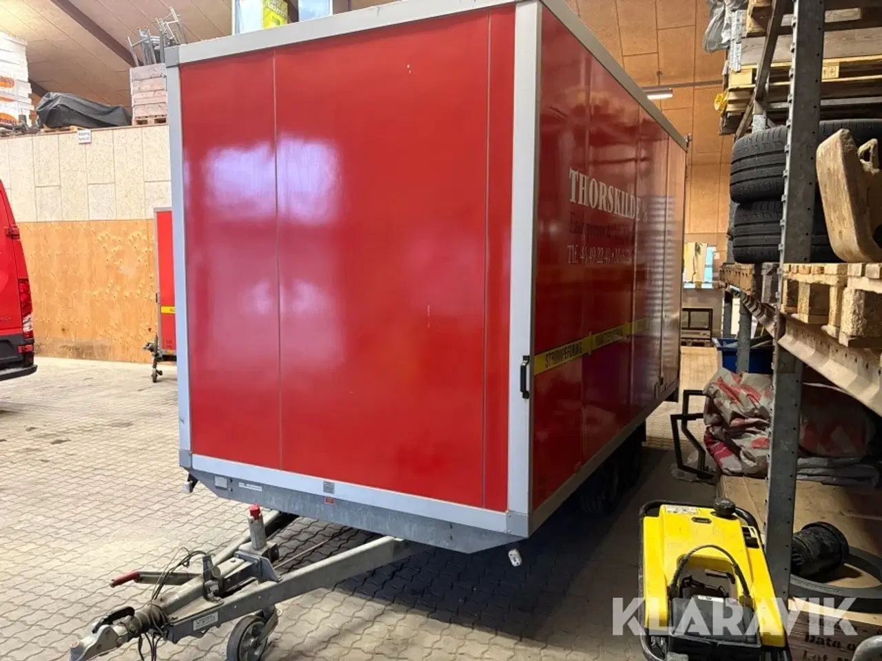 Billede 2 - Cargo trailer Humbaur 3 tons