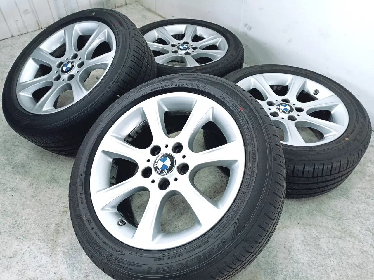 Billede 2 - 5x120 17" ET37 BMW Style-394 sommersæt inkl.TPMS