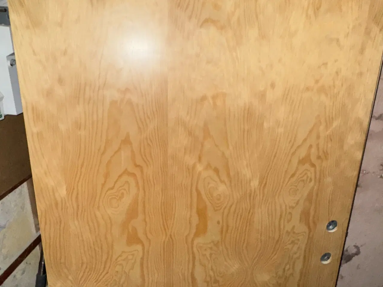 Billede 1 - Trehøje (massive) celledøre fineret EG 