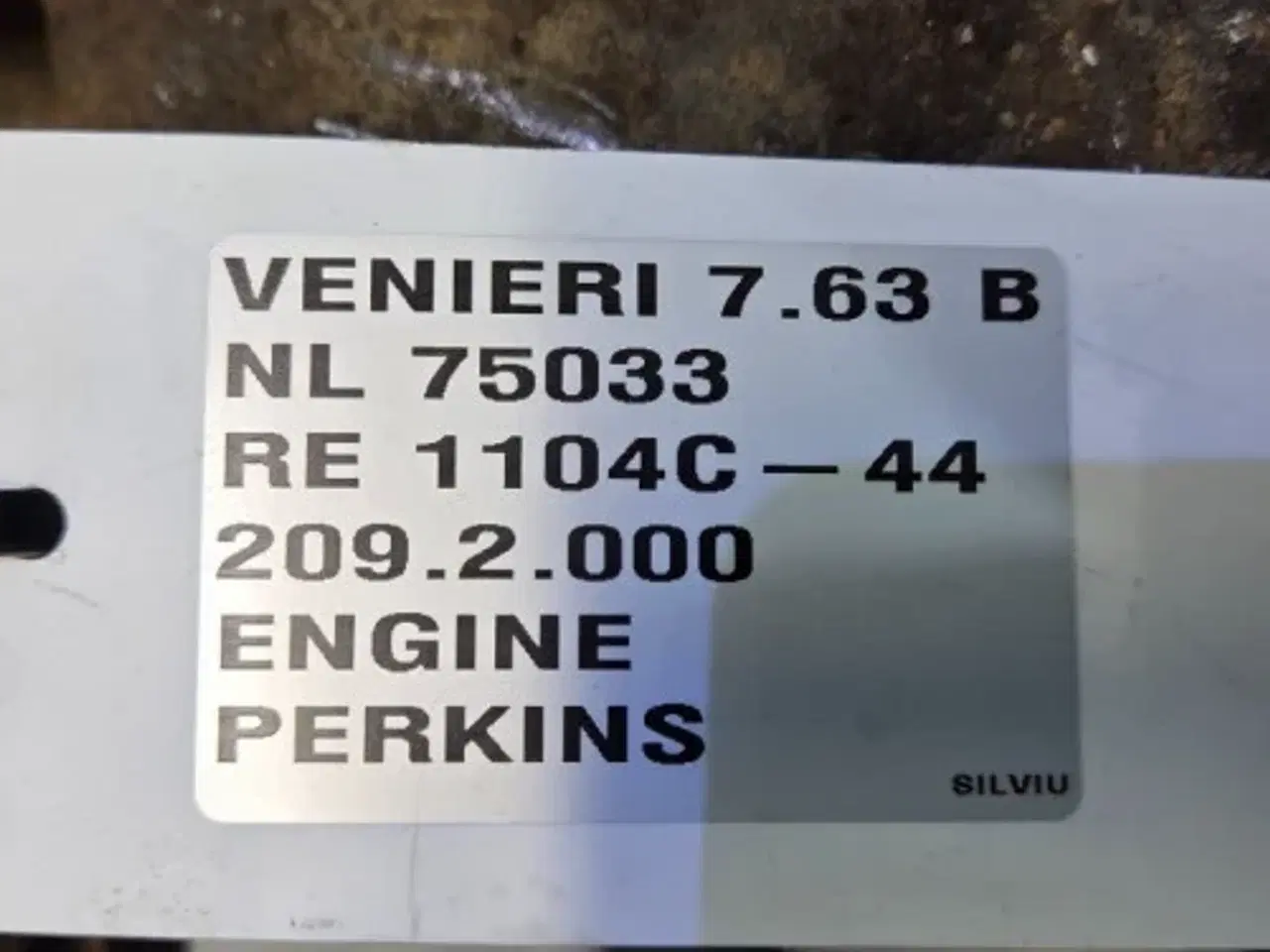 Billede 23 - Perkins 1104C-44 Motor 209.2.000