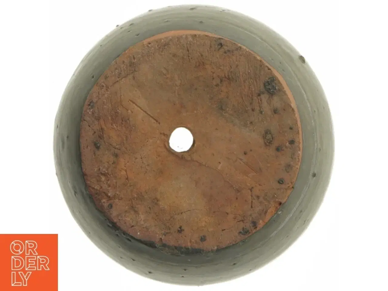 Billede 3 - Keramikpotte med afløbshul (str. Ø. 17,5 cm. længde. 16 cm)