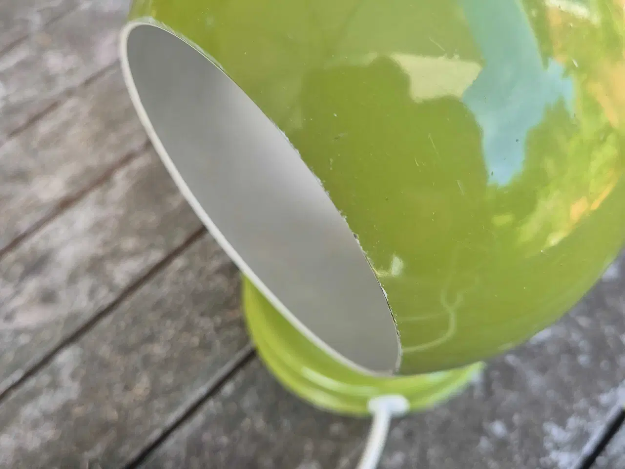 Billede 4 - Smuk lysegrøn magnetlampe 