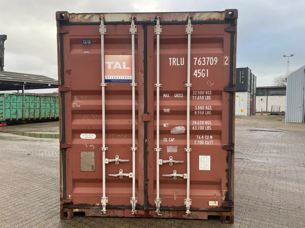 Billede 1 - 40 fods HC Container - ID: TRLU763709-2