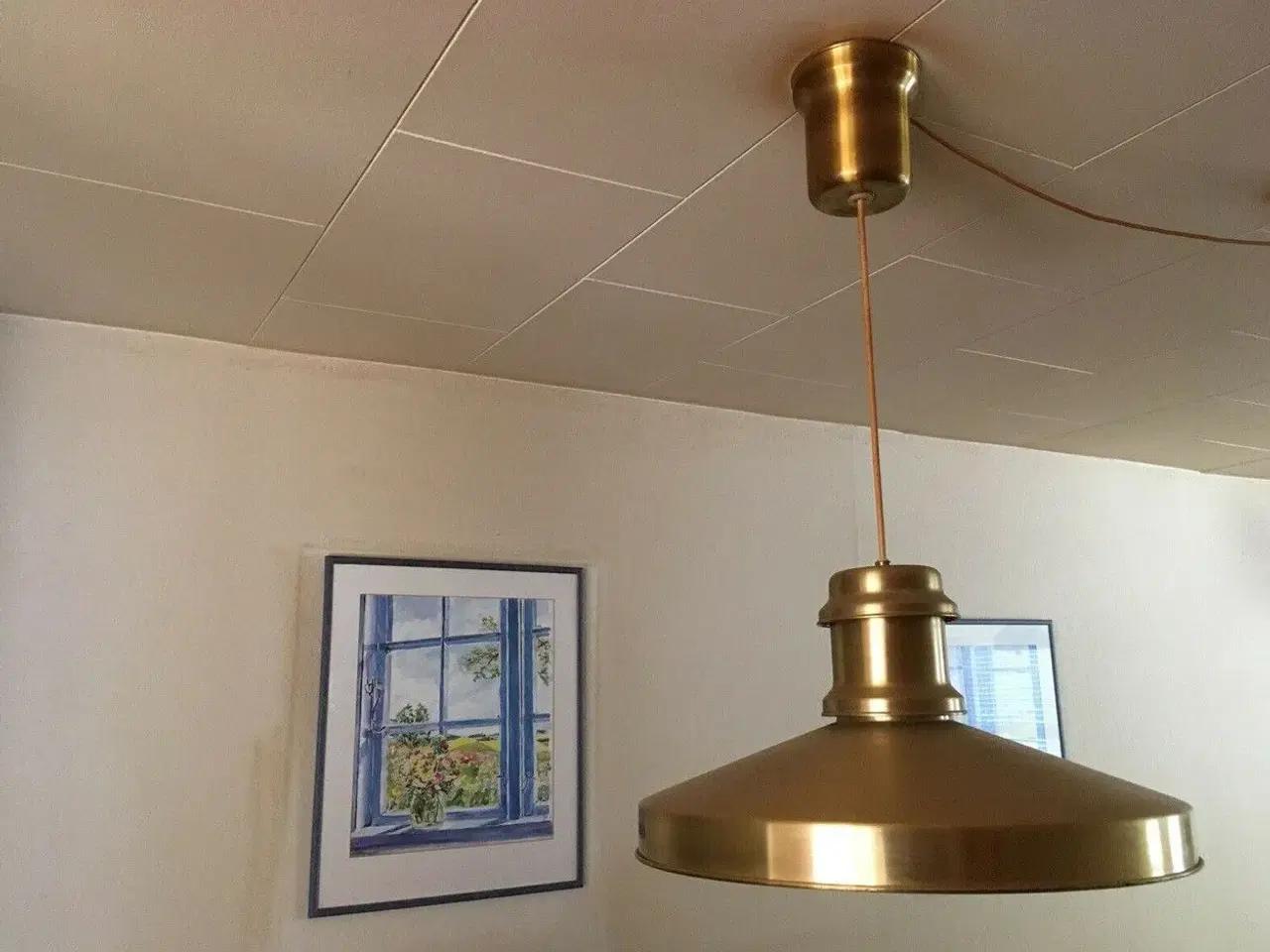 Billede 1 - Anden loftslampe, Holmegaard