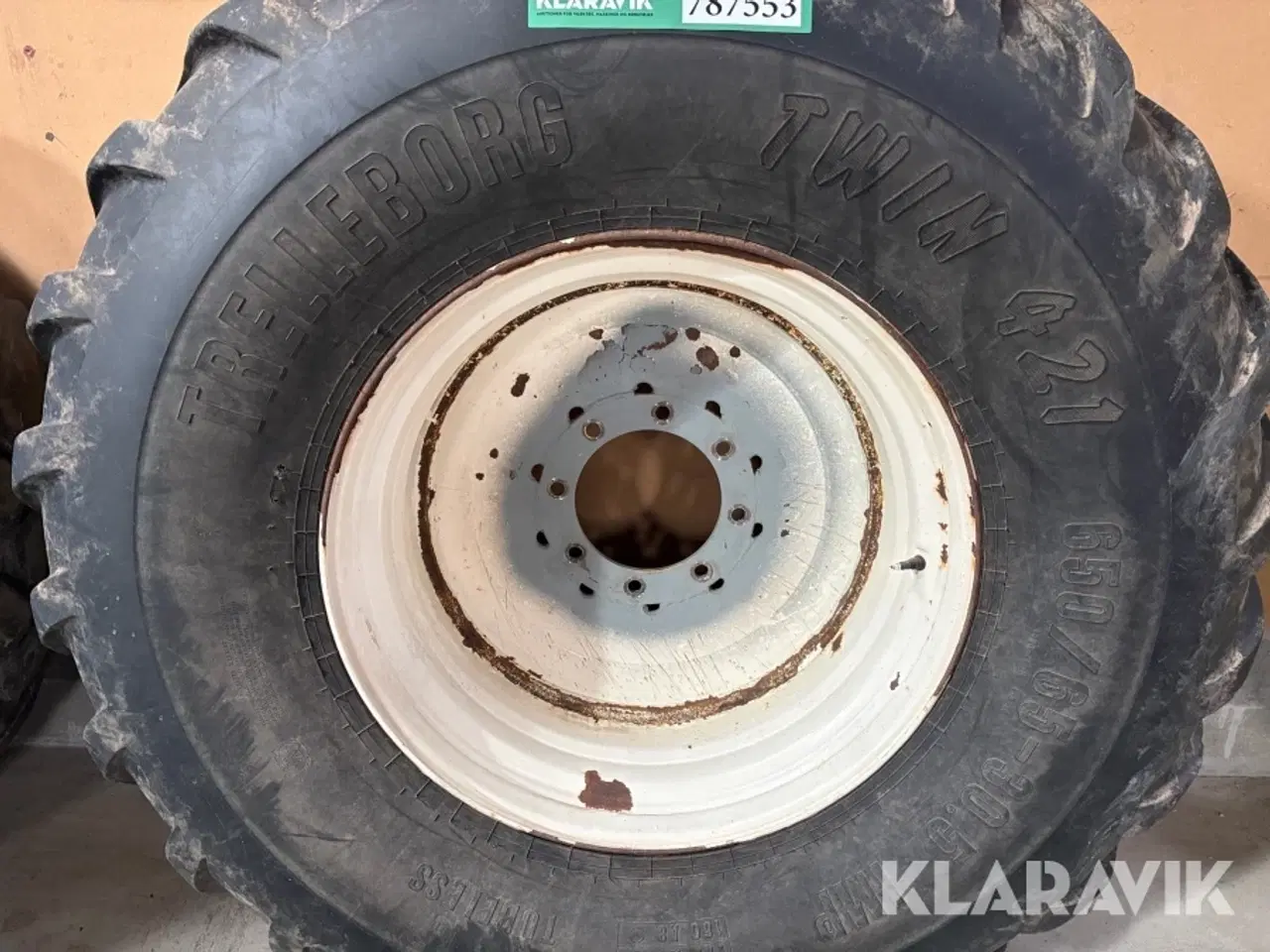 Billede 9 - Traktordæk Trelleborg Twin 421 2 styk