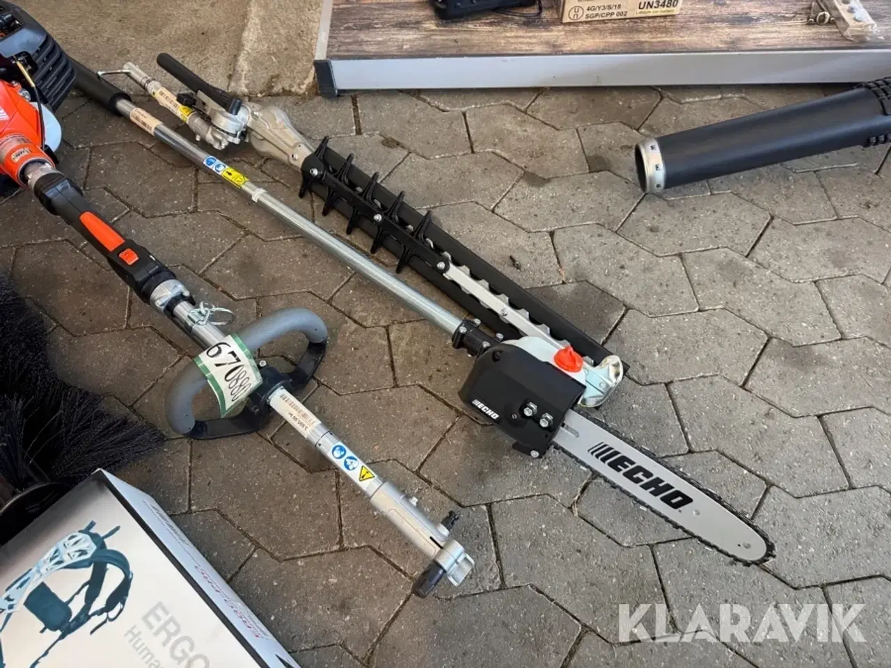 Billede 3 - Kombimaskine ECHO Et samlet sæt