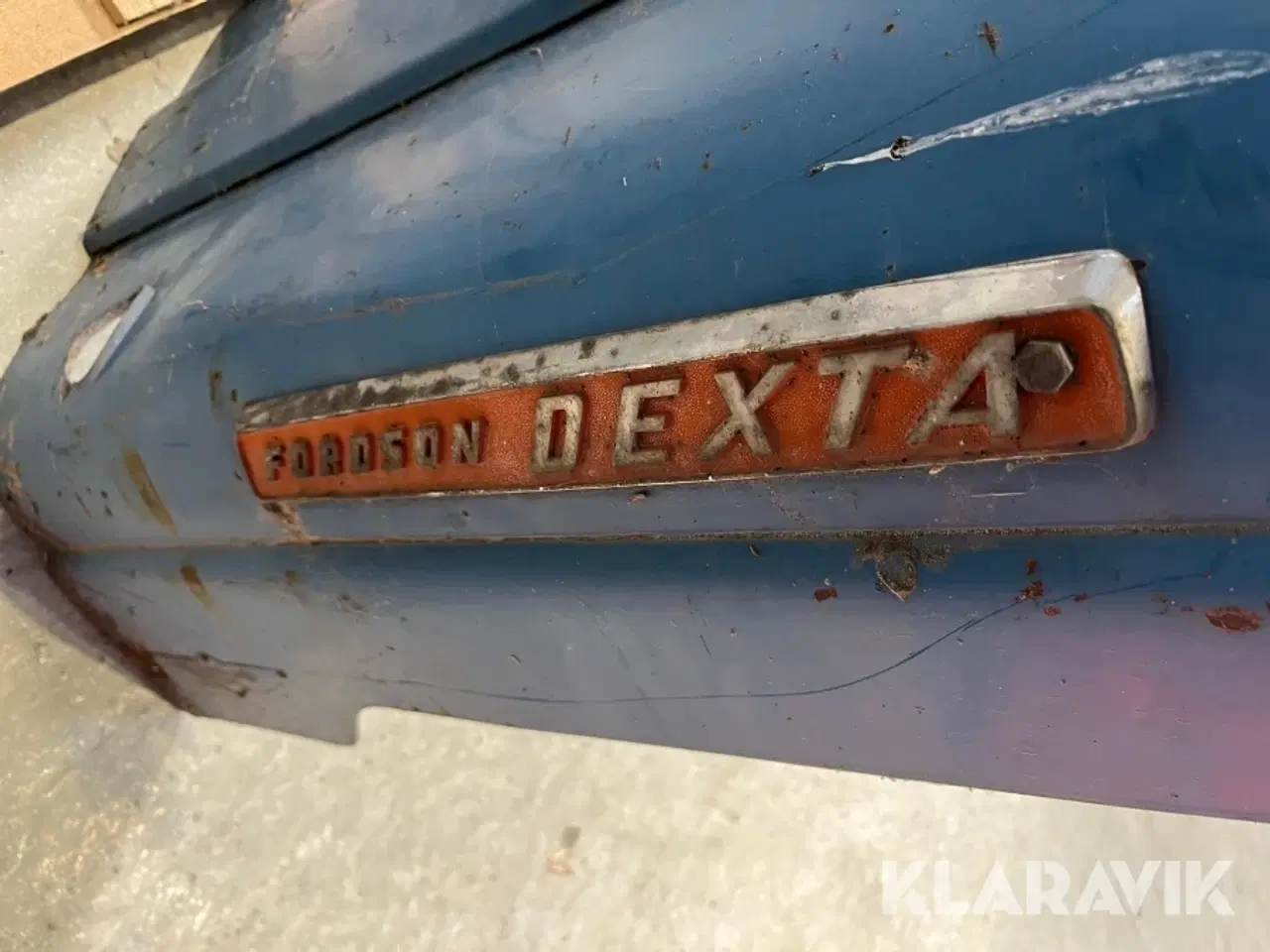 Billede 5 - Motorhjelm og tag til Dexta og Ford 40 serie