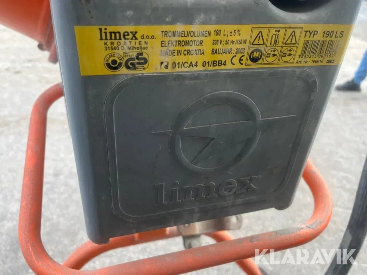 Billede 6 - Blandemaskine Limex 190LS