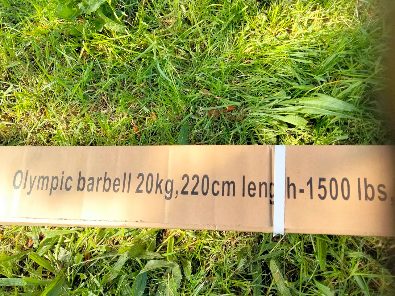Billede 5 - 20kg ol vægtstang og 2stk 25kgs vægtskiver 