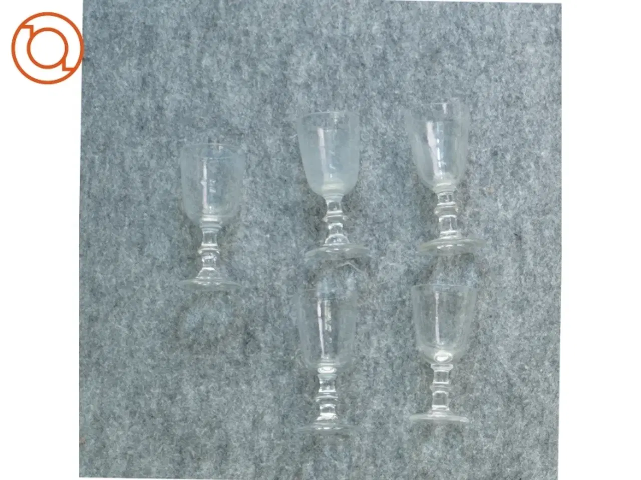 Billede 3 - 5 Glas (str. 6 x 4 cm)