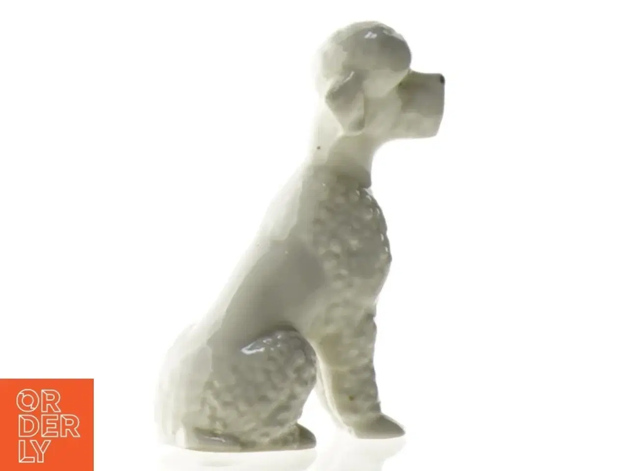 Billede 3 - Puddel Porcelænshund (str. 9 x 6 x 3 cm)