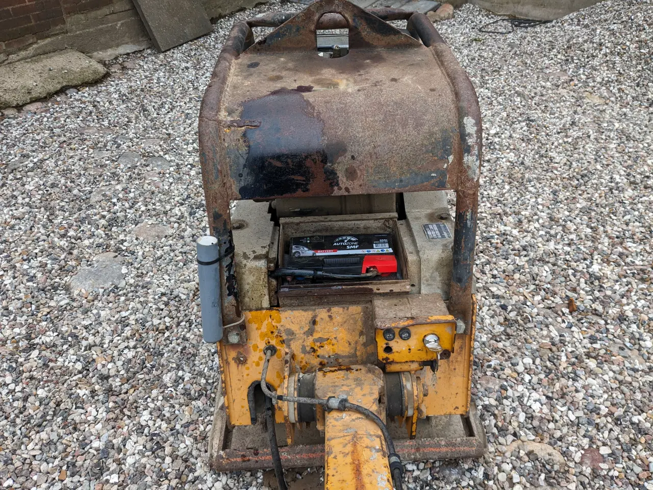 Billede 6 - pladevibrator Diesel 500 kg, seriøst bud modtages