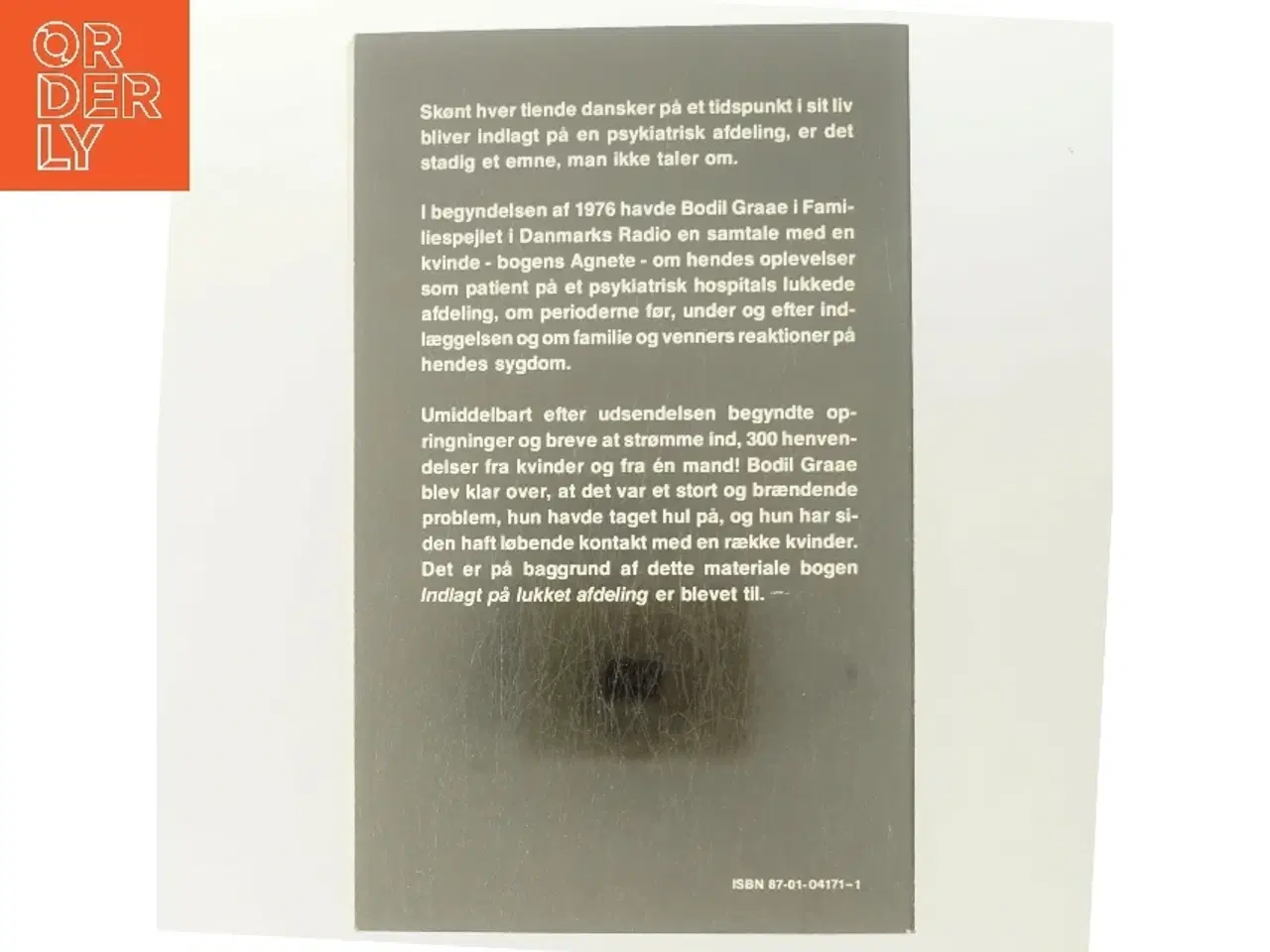 Billede 3 - Indlagt på lukket afdeling af Bodil Graae (Bog)